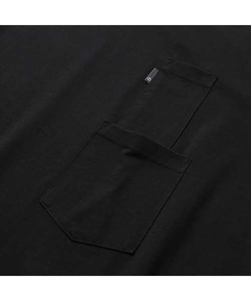 MOIF（モイフ）の「[AW25] BAGGY MOCKNECK L/S TEE / BLACK（Tシャツ/カットソー・メンズ・その他・1(S)/2(M)/3(L)）」の5枚目の写真