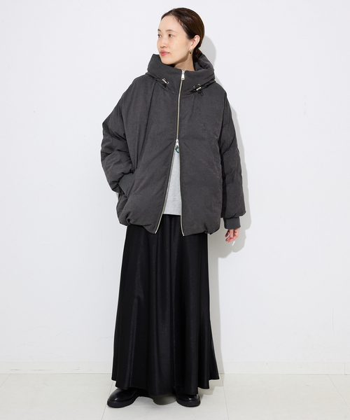 中綿ボリュームフードブルゾン（その他アウター）｜SLOBE IENA