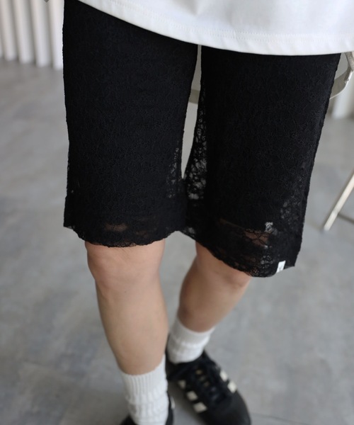 model：155cm. 着用サイズ：FREE
素材：レース
