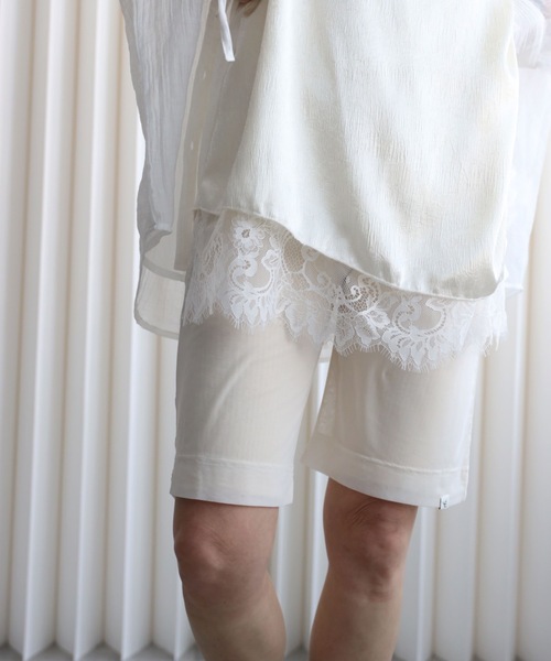 model：155cm. 着用サイズ：FREE
素材：チュール