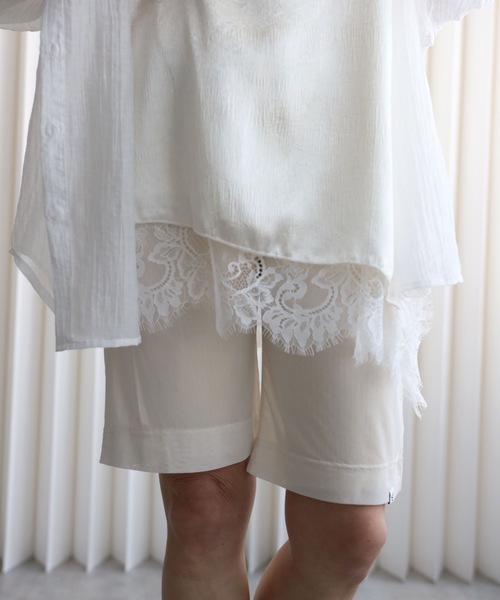 model：155cm. 着用サイズ：FREE
素材：チュール