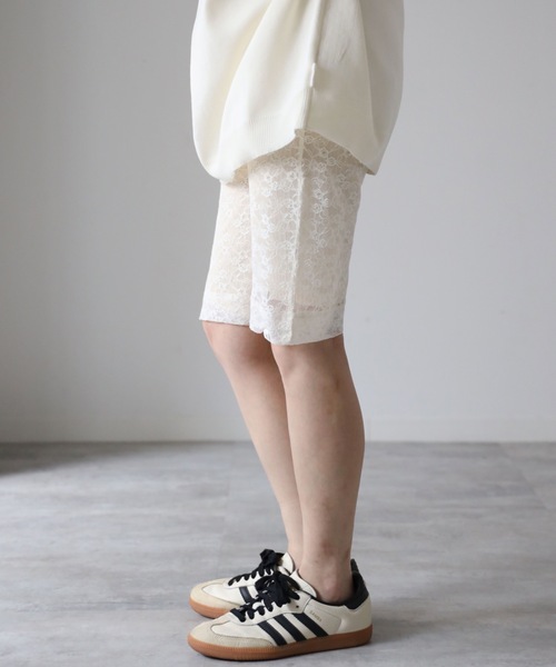 model：155cm. 着用サイズ：FREE
素材：レース