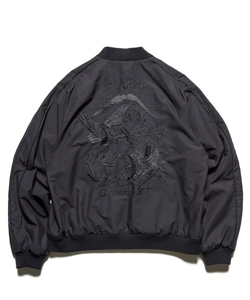 SOPHNET.(ソフネット)の「REVERSIBLE SOUVENIR JACKET(スカジャン・メンズ・ベージュ/ブラック・2/3/1/5/4)」の12枚目の写真