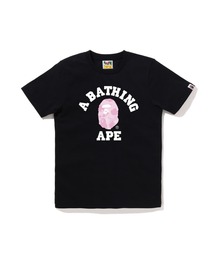 A BATHING APE（アベイシングエイプ）の「PASTEL COLOR CAMO COLLEGE TEE（Tシャツ/カットソー）」