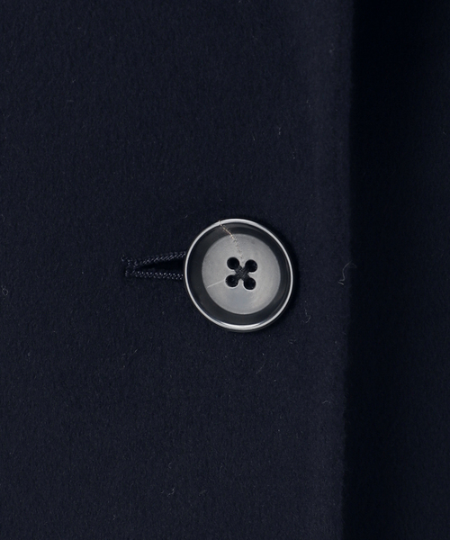 FRAMeWORK（フレームワーク）の「≪追加≫SUPER160'sダブルブレストコート（チェスターコート・レディース・ネイビー・38/36）」の5枚目の写真