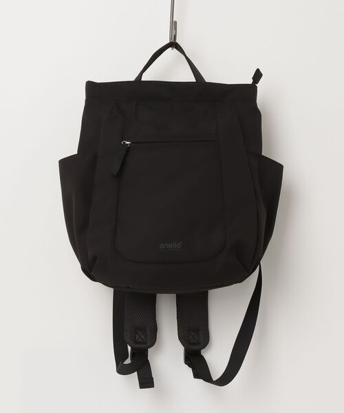 anello GRANDE(アネログランデ)の「"02"≪anello GRANDE≫IRIS/アイリス 10ポケット/12L リュック(バックパック/リュック・レディース・ライトグレー/ブラック・ONE SIZE)」の20枚目の写真