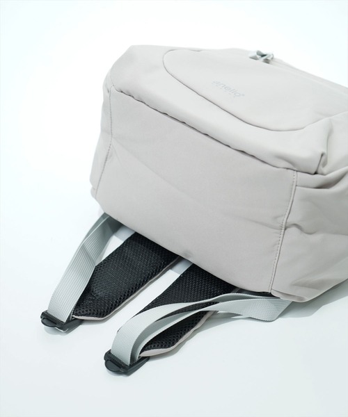 anello GRANDE(アネログランデ)の「"02"≪anello GRANDE≫IRIS/アイリス 10ポケット/12L リュック(バックパック/リュック・レディース・ライトグレー/ブラック・ONE SIZE)」の10枚目の写真