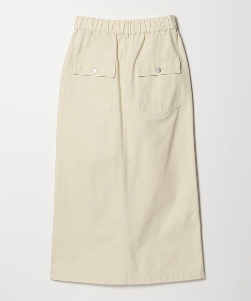 EMMEL REFINES（エメルリファインズ）の「＜EMMEL REFINES＞EM ベイカーライク ステッチ スカート（スカート・レディース・ナチュラル/レッド・S/M）」の10枚目の写真