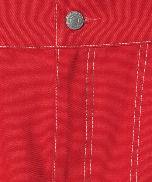 EMMEL REFINES（エメルリファインズ）の「＜EMMEL REFINES＞EM ベイカーライク ステッチ スカート（スカート・レディース・ナチュラル/レッド・S/M）」の22枚目の写真