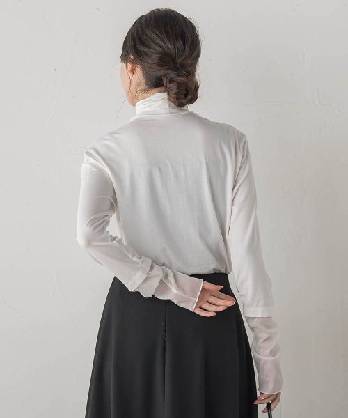 セール】ウォッシャブルベア天竺カットソー≪洗濯機で洗える≫（T