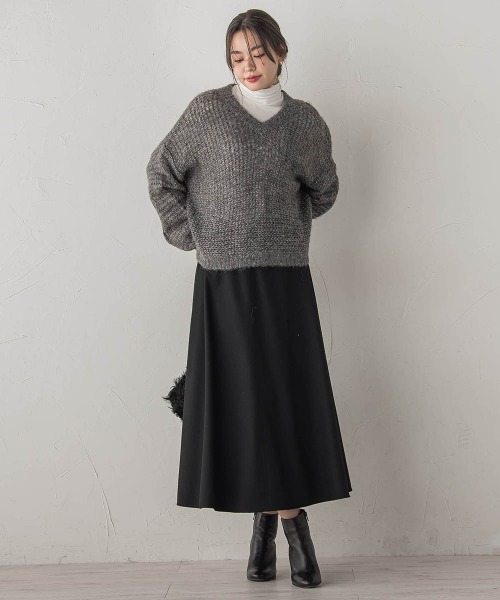 ドロワットロートレアモン（Droite lautreamont）/ウォッシャブルベア天竺カットソー≪洗濯機で洗える≫ セール】ウォッシャブルベア天竺カットソー≪洗濯機で洗える≫（T