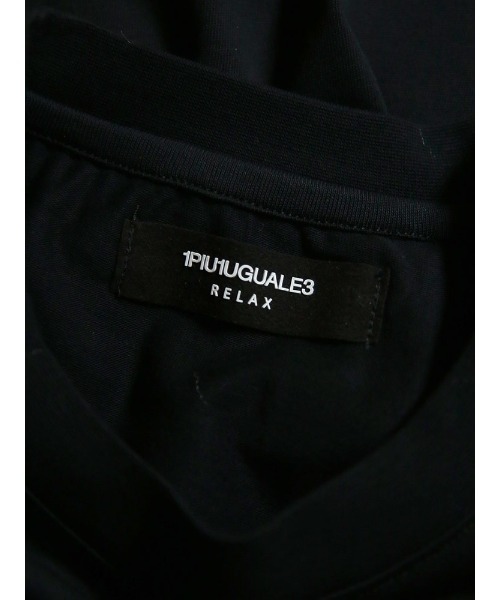1PIU1UGUALE3 RELAX (ウノピゥウノウグァーレトレ リラックス)の「1PIU1UGUALE3 RELAX (ウノ ピュ ウノ ウグァーレ トレ リラックス) フロント刺繍&バックライン ストーンロゴ 半袖 Tシャツ 1PRUST26087SZ メンズ(Tシャツ/カットソー・メンズ・ホワイト/ブラック・S/M/L/2XL/XL)」の18枚目の写真