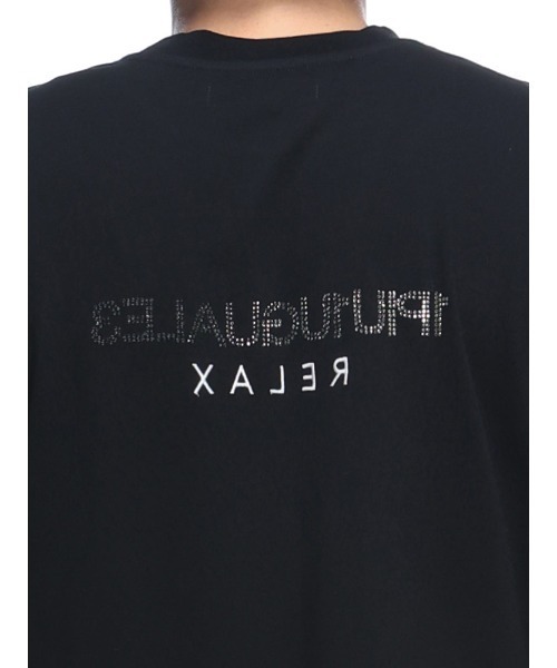 1PIU1UGUALE3 RELAX (ウノピゥウノウグァーレトレ リラックス)の「1PIU1UGUALE3 RELAX (ウノ ピュ ウノ ウグァーレ トレ リラックス) フロント刺繍&バックライン ストーンロゴ 半袖 Tシャツ 1PRUST26087SZ メンズ(Tシャツ/カットソー・メンズ・ホワイト/ブラック・S/M/L/2XL/XL)」の19枚目の写真