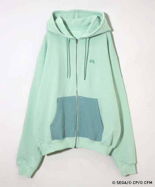 RAGEBLUE（レイジブルー）の「【プロジェクトセカイ×ZOZOTOWN】ワンダーランズ×ショウタイムコラボ 配色モチーフZIPパーカー（パーカー・レディース・ピンク系その他/オフホワイト/パープル系その他/グリーン系その他/イエロー/ピンク系その他2・MEDIUM/LARGE）」の3枚目の写真