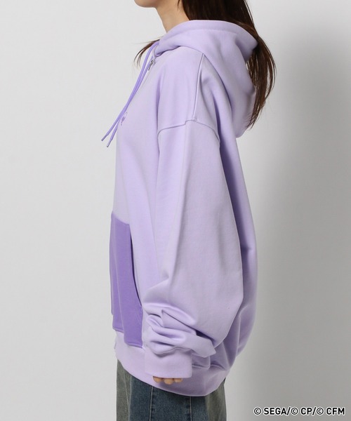 RAGEBLUE（レイジブルー）の「【プロジェクトセカイ×ZOZOTOWN】ワンダーランズ×ショウタイムコラボ 配色モチーフZIPパーカー（パーカー・レディース・ピンク系その他/オフホワイト/パープル系その他/グリーン系その他/イエロー/ピンク系その他2・MEDIUM/LARGE）」の7枚目の写真