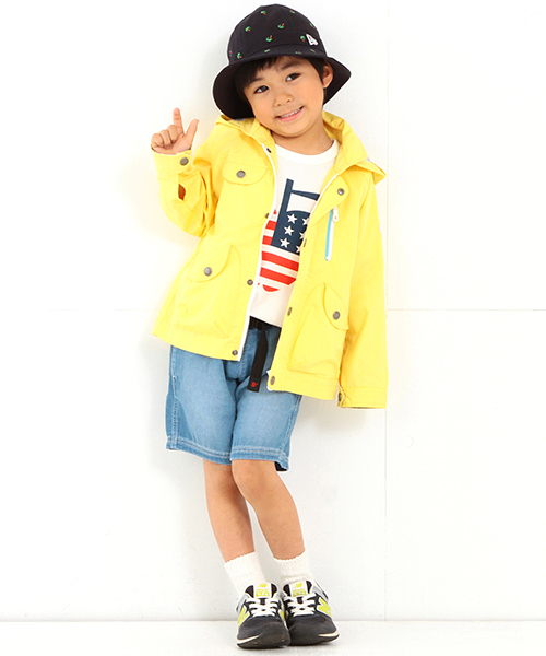 B:MING by BEAMS（ビーミングバイビームス）の「ビーミング by ビームス / マリンパーカー 16SS（ナイロンジャケット・キッズ・オリーブ/ネイビー/ラベンダー/イエロー・110/130/140/100/120/90）」の5枚目の写真
