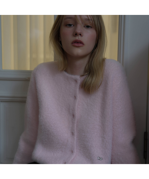 Soft Fur Cardigan [Pink]