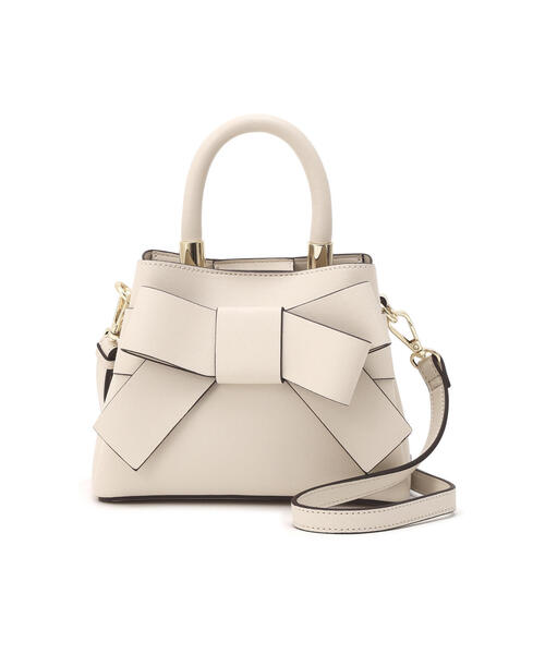 PROPORTION BODY DRESSING（プロポーションボディドレッシング）の「フロントリボンバッグミニ / 1216181105（ショルダーバッグ・レディース・イエロー/ブラック/アイボリー/ピンク/ホワイト/ブルー・ﾌﾘ-）」の14枚目の写真