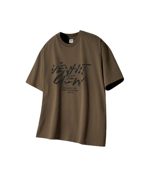 VENHIT(ベンヒット)の「VHCカモグラフィック半袖(Tシャツ/カットソー・レディース・カーキ/ブラウン/ホワイト/ブラック/バーガンディー・LARGE/SMALL/X-LARGE/MEDIUM)」の3枚目の写真
