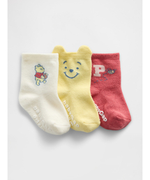 GAP | くまのプーさん ソックス 3足セット (ベビー)(ソックス/靴下)
