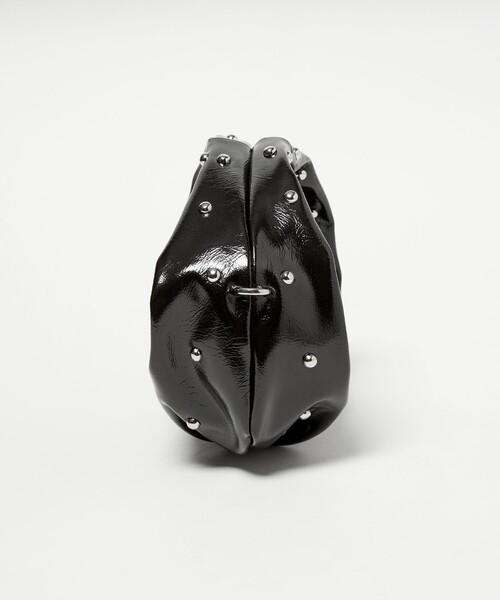 SY UNITED ARROWS（シーユナイテッドアローズ）の「＜SY＞ マルチドット ミニホーボー（ハンドバッグ・レディース・ブラック・FREE）」の4枚目の写真