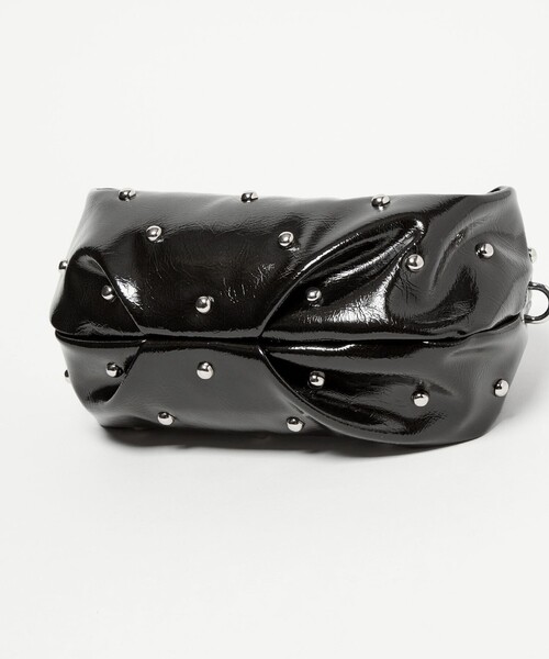 SY UNITED ARROWS（シーユナイテッドアローズ）の「＜SY＞ マルチドット ミニホーボー（ハンドバッグ・レディース・ブラック・FREE）」の8枚目の写真