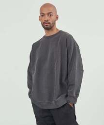 WANGGWAN（ワングァン）の「ピグメントオーバーサイズスウェット（チャコール）（スウェット）」