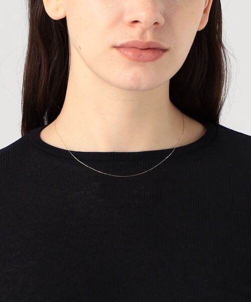 TOMORROWLAND （トゥモローランド）の「wePERM String Light Chain ネックレス（ネックレス・レディース・ゴールド・FREE）」の2枚目の写真