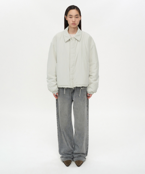 INSILENCE WOMEN(インサイレンスウーマン)の「ソフトパディッドジャンパー ASH GREY(ダウンジャケット/コート・レディース・その他・S/M)」の7枚目の写真