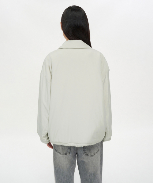 INSILENCE WOMEN(インサイレンスウーマン)の「ソフトパディッドジャンパー ASH GREY(ダウンジャケット/コート・レディース・その他・S/M)」の8枚目の写真