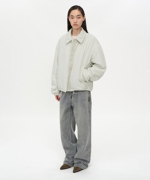 INSILENCE WOMEN(インサイレンスウーマン)の「ソフトパディッドジャンパー ASH GREY(ダウンジャケット/コート・レディース・その他・S/M)」の9枚目の写真