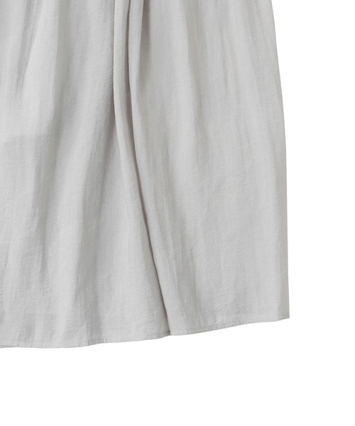 DRESSLAVE(ドレスレイブ)の「silky sheer gather skirt(シルキーシアーギャザースカート)(スカート・レディース・グレー/ホワイト・38)」の11枚目の写真