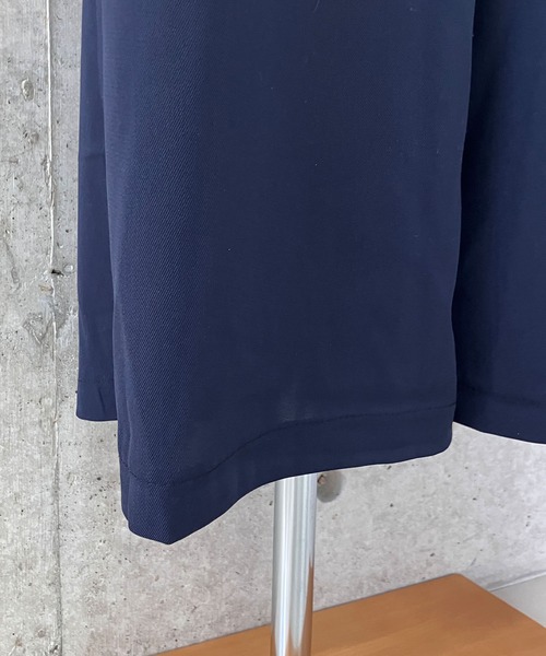 meJane（ミージェーン）の「チェック柄ドッキング オフショルダートップス × ワイドパンツ セットアップ（セットアップ・レディース・ネイビー・L/M）」の7枚目の写真