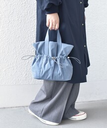 SHIPS Colors | SHIPS Colors:ナイロン ギャザー ミニ トートバッグ◇(ショルダーバッグ)