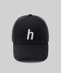 HUKE（ヒューク）の「hロゴボールキャップ（ブラック）（キャップ）」