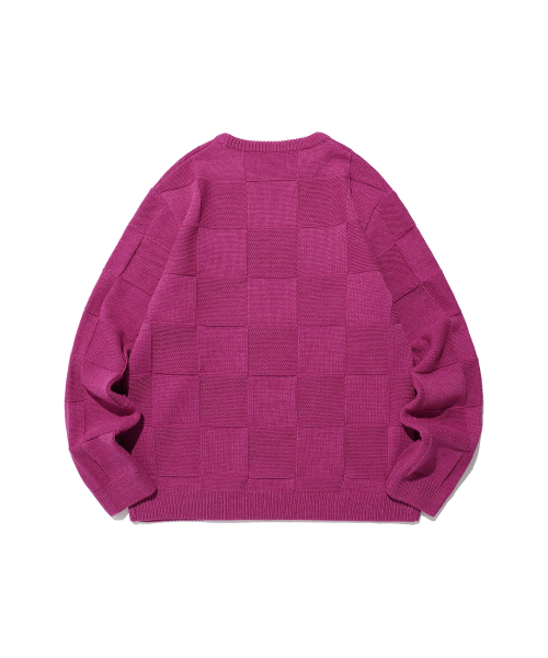 NICE GHOST CLUB(ナイスゴーストクラブ)の「BOY L/S KNIT TEE_PINK(NG2EFUK607A)(ニット/セーター・レディース・ピンク・S/M/L)」の2枚目の写真