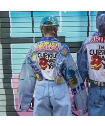 OHP x D9 B公衆電話セミオーバー半袖Tシャツ2