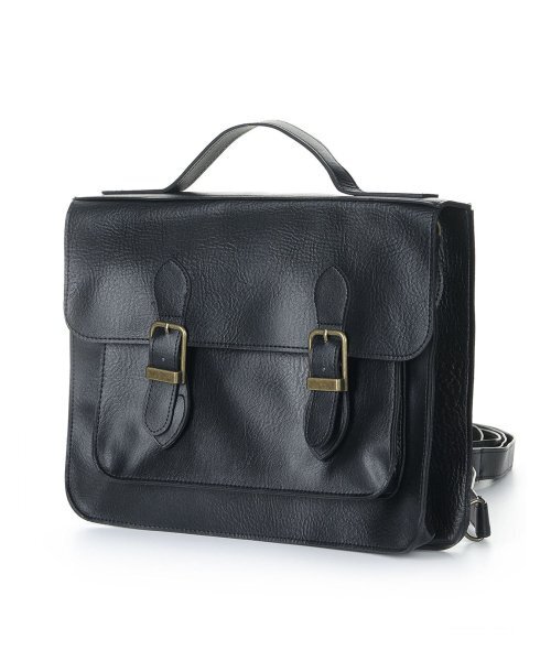 THE-ABON(エイボン)の「ニューバックルスクエアフェイクレザーバックパックキャメル(バックパック/リュック・レディース・キャメル・FREE)」の2枚目の写真