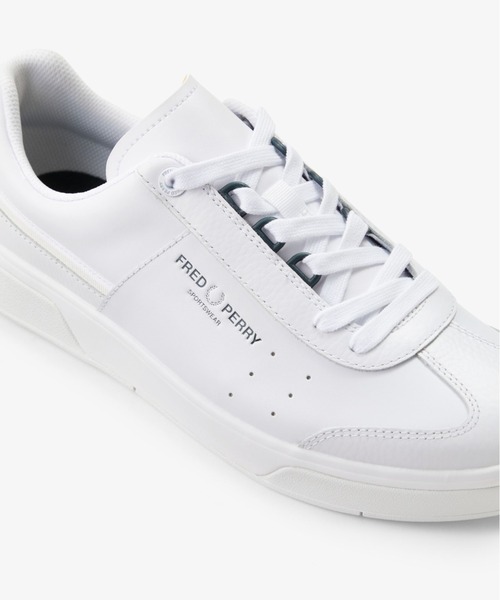 FRED PERRY（フレッドペリー）の「B302 Leather／レザースニーカー（スニーカー・メンズ・ホワイト・28cm/27cm/26cm）」の3枚目の写真