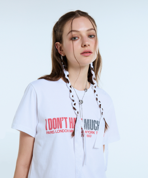 LARTIGENT(ラーティゼン)の「L11 MUCH TIME T-SHIRT(WHITE)(Tシャツ/カットソー・レディース・その他・FREE)」の2枚目の写真