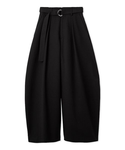 FRAY I.D（フレイアイディー）の「ワイドバレルレッグパンツ（その他パンツ・レディース・ブラック/ライトブルー/キャメル・0/1）」の2枚目の写真