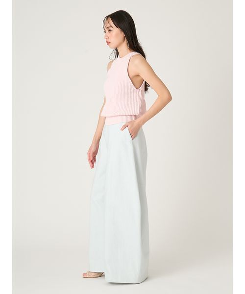 FRAY I.D（フレイアイディー）の「ワイドバレルレッグパンツ（その他パンツ・レディース・ブラック/ライトブルー/キャメル・0/1）」の18枚目の写真