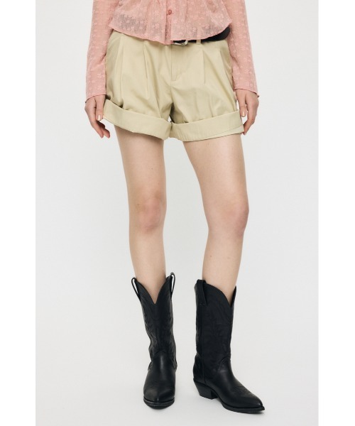 MOUSSY(マウジー)の「【26年SS新作】ROLL UP HEM CHINO ショートパンツ(その他パンツ・レディース・ネイビー/ライトベージュ・2/1)」の10枚目の写真