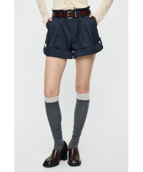 MOUSSY(マウジー)の「【26年SS新作】ROLL UP HEM CHINO ショートパンツ(その他パンツ・レディース・ネイビー/ライトベージュ・2/1)」の19枚目の写真