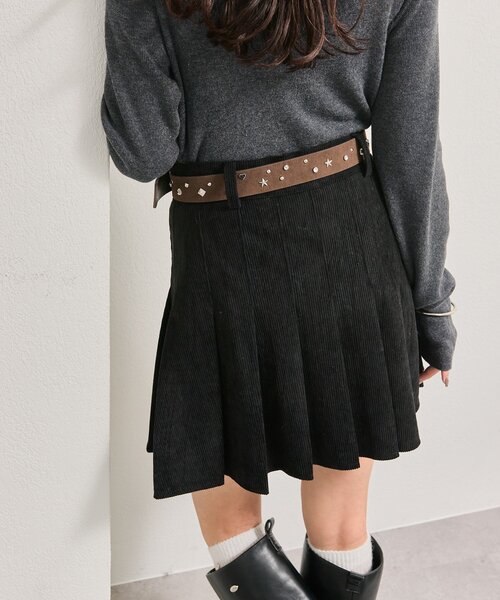 mystic(ミスティック)の「スタッズベルト(ベルト・レディース・ブラウン・ONE SIZE)」の4枚目の写真