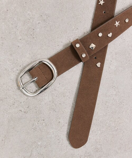 mystic(ミスティック)の「スタッズベルト(ベルト・レディース・ブラウン・ONE SIZE)」の10枚目の写真