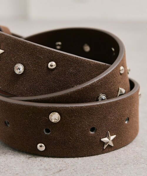 mystic(ミスティック)の「スタッズベルト(ベルト・レディース・ブラウン・ONE SIZE)」の11枚目の写真