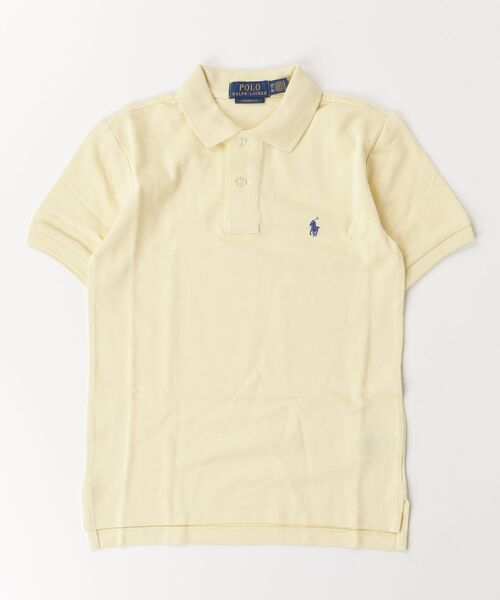 POLO RALPH LAUREN CHILDRENSWEAR(ポロ ラルフ ローレン チルドレンズウェア)の「コットン メッシュ ポロシャツ(ポロシャツ・キッズ・イエロー・M/S/L)」の2枚目の写真