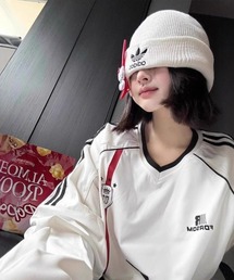 Ritzy（リッツィー）の「V ネック  長袖ゲームシャツ（スウェット）」