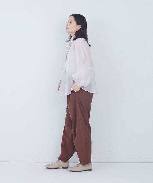 ADIEU TRISTESSE(アデュートリステス)の「ラグランスリーブボウタイブラウス(シャツ/ブラウス・レディース・ベージュ系その他/レッド・38)」の20枚目の写真
